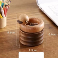 Solid Wood Pen Holder - Nordic Desk Organizer - view 3