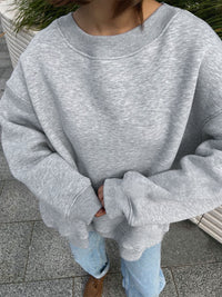 Women's Oversized Fleece Hoodie in a relaxed casual fit