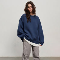 Women's Oversized Fleece Hoodie in a relaxed casual fit