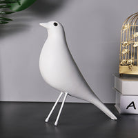 Resin Dove Ornament - Modern Minimalist Peace Sculpture - view 8