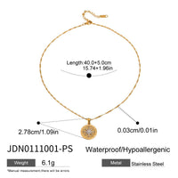 Minimalist Star Pendant Necklace in stainless steel for everyday wear