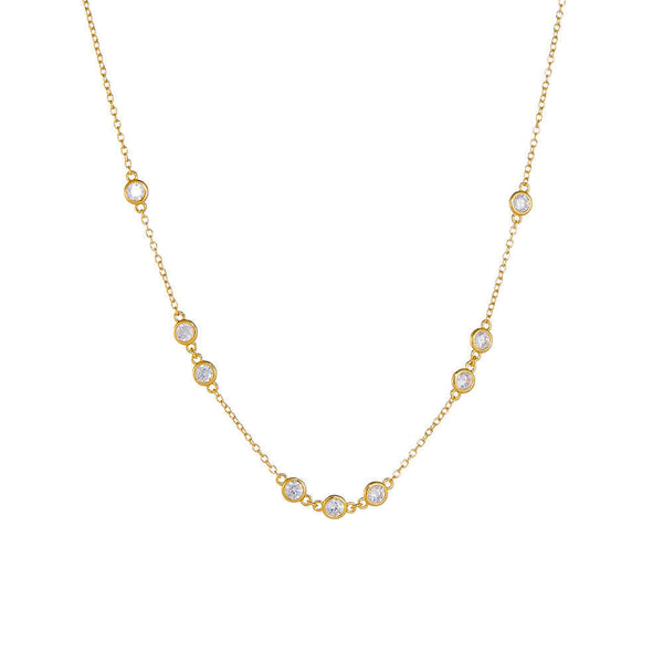 925 Silver Clavicle Necklace Women Adjustable Dainty Jewelry