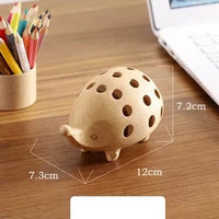 Solid Wood Pen Holder - Nordic Desk Organizer - view 5