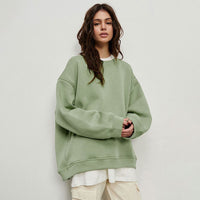 Women's Oversized Fleece Hoodie in a relaxed casual fit