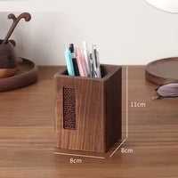 Solid Wood Pen Holder - Nordic Desk Organizer - view 9