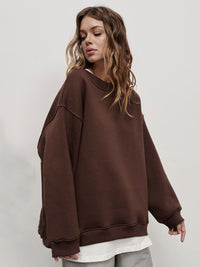 Women's Oversized Fleece Hoodie in a relaxed casual fit