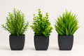 Nordic Artificial Plant Pot | Minimal Desktop Decor