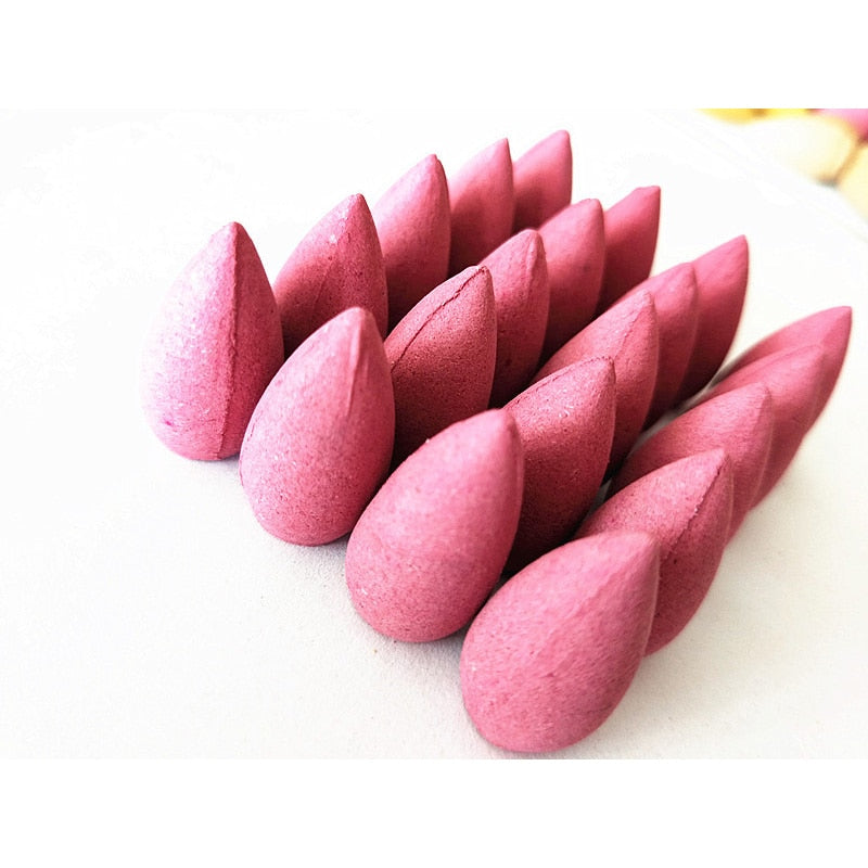 Backflow Incense Cones - 18 Fragrance Aromatherapy Set